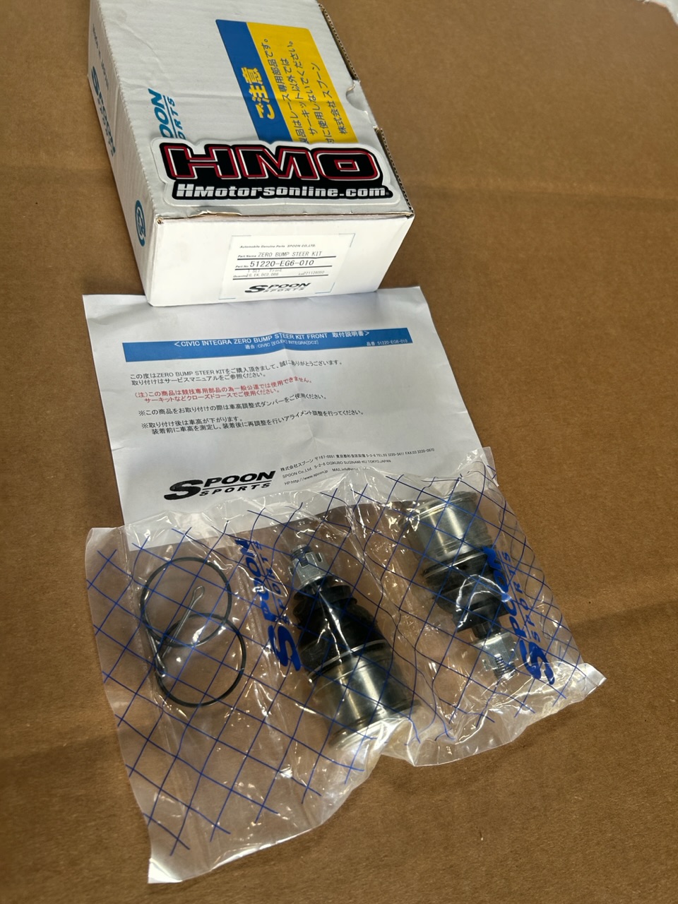 Spoon Sports Brand New Zero Bump steer kit For DC2-DB8-EK9-EG6