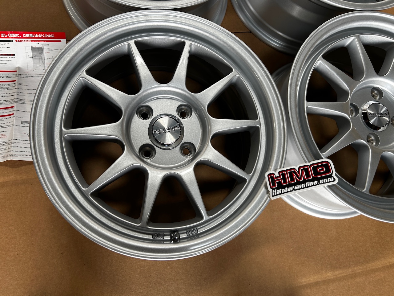 ZERO Fighter Japan Rabaul Silver Color Wheels (15X7) 4×100