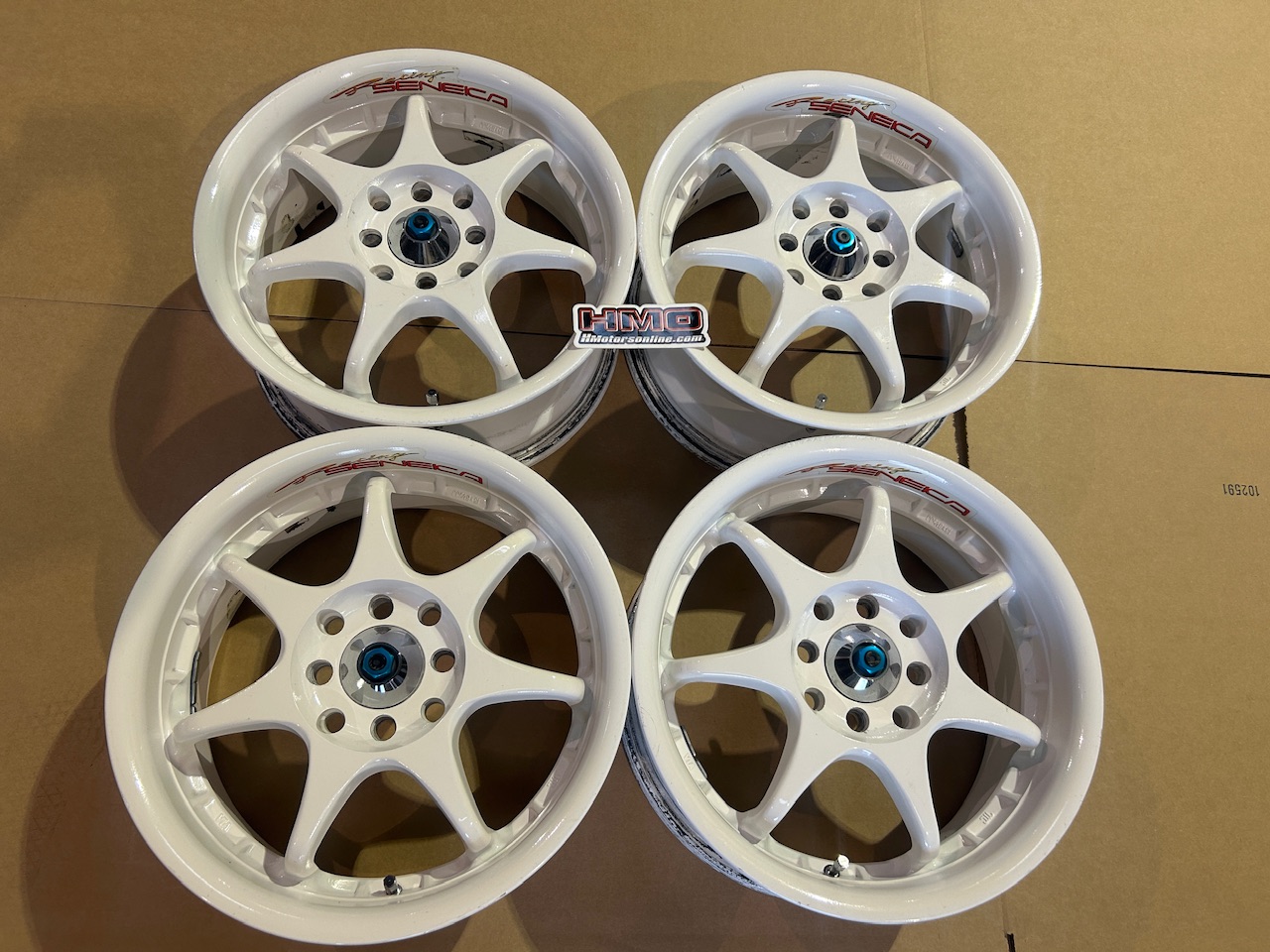 White Color Kosei Racing Japan Seneka 15inch Wheels – HMotorsOnline