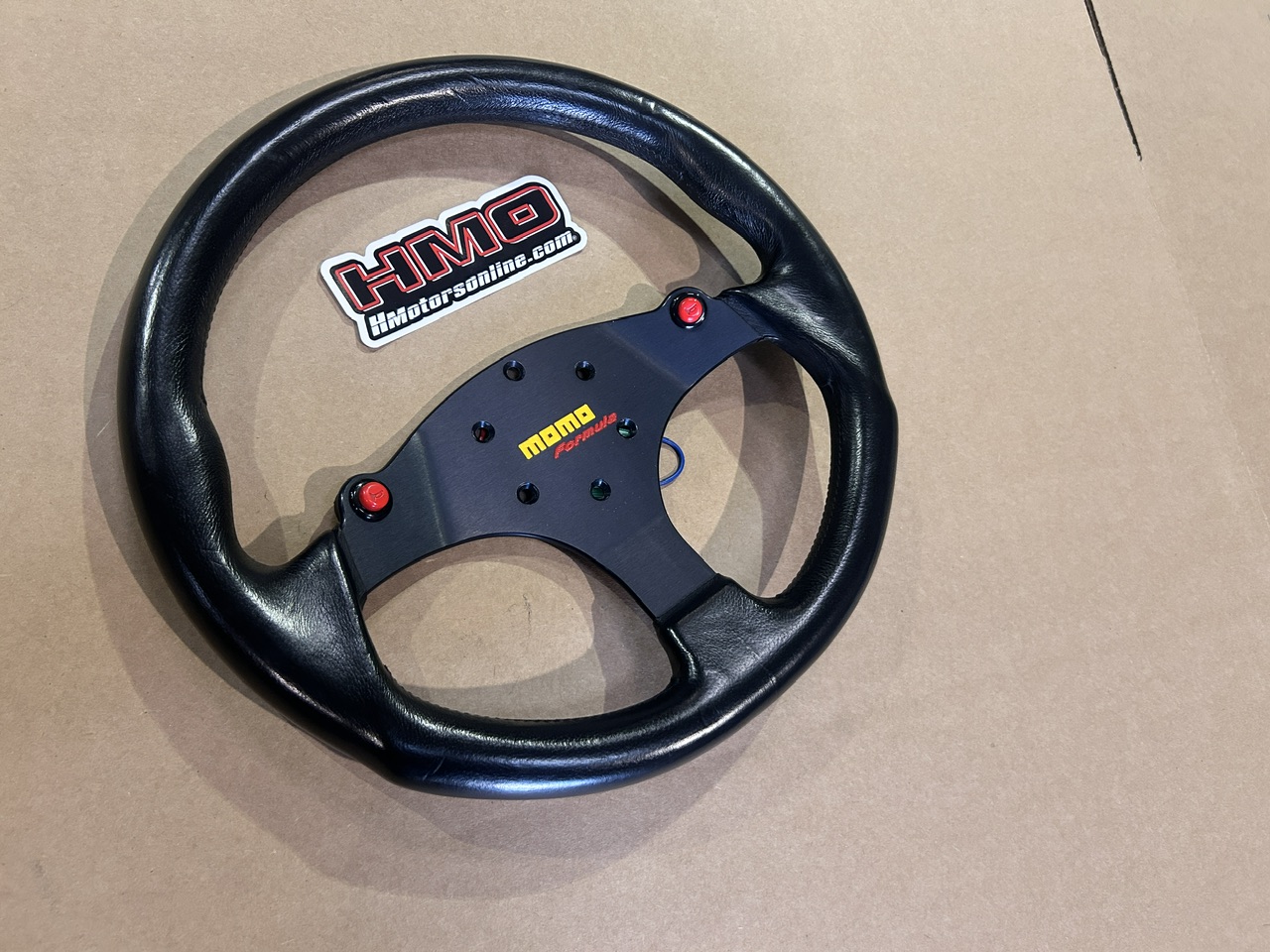 Black Color Momo Formula Steering Wheel – HMotorsOnline