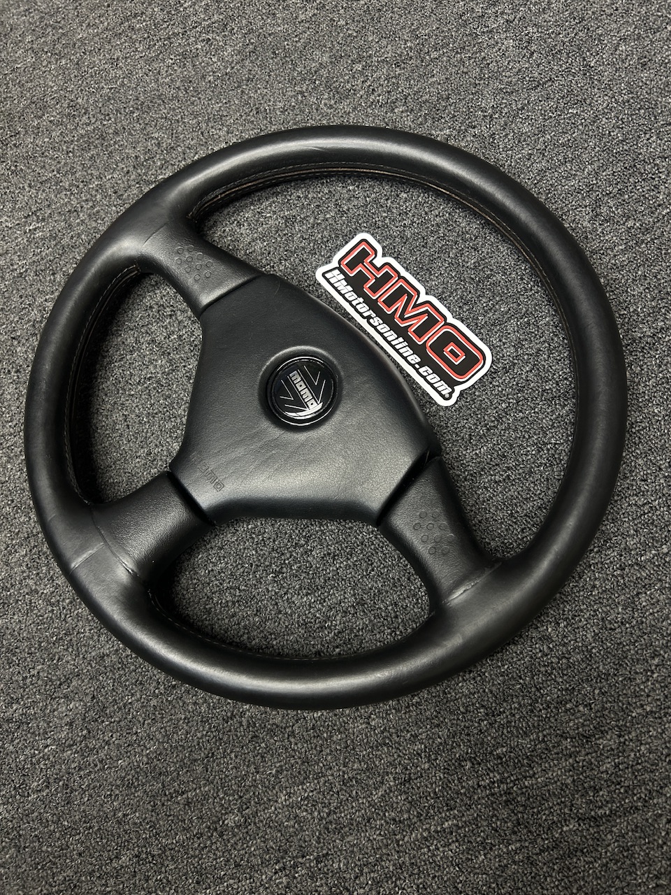 Classic Black MOMO Full Leather Steering – HMotorsOnline