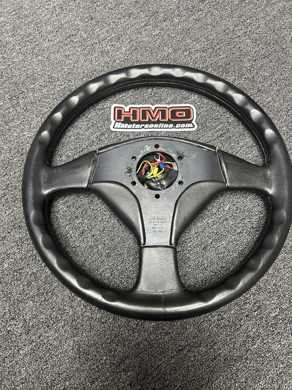 Classic Black MOMO Full Leather Steering – HMotorsOnline
