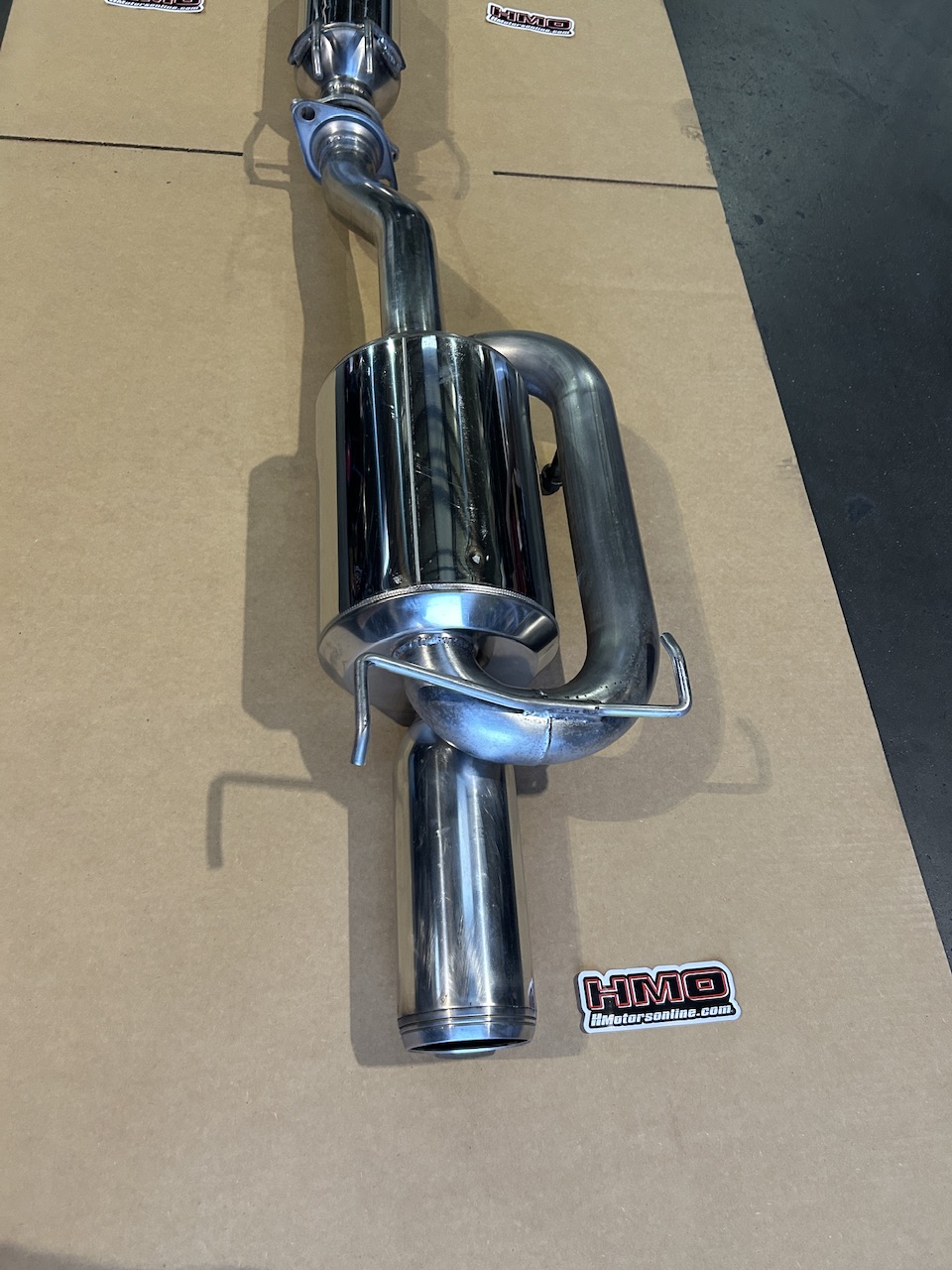 無限　HONDAツインループマフラー　DC5 MUGEN DC5 Integra TypeR Twin Loop Muffler with Mugen B-Pipe